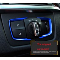 BMW 2Pcs/Set Headlight Adjust Switch Cover Trim Car Accessories Interior Decal   323330844917